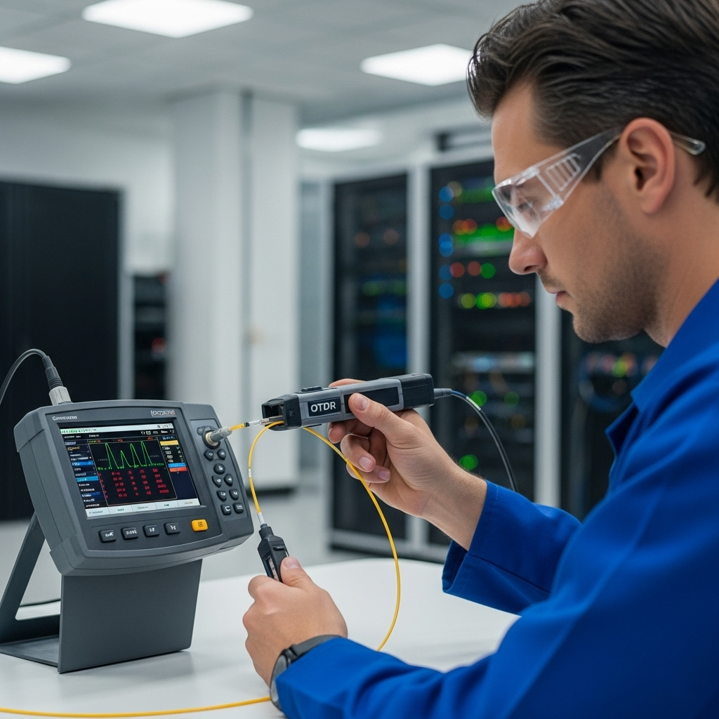 Fiber Kablo Test Etme