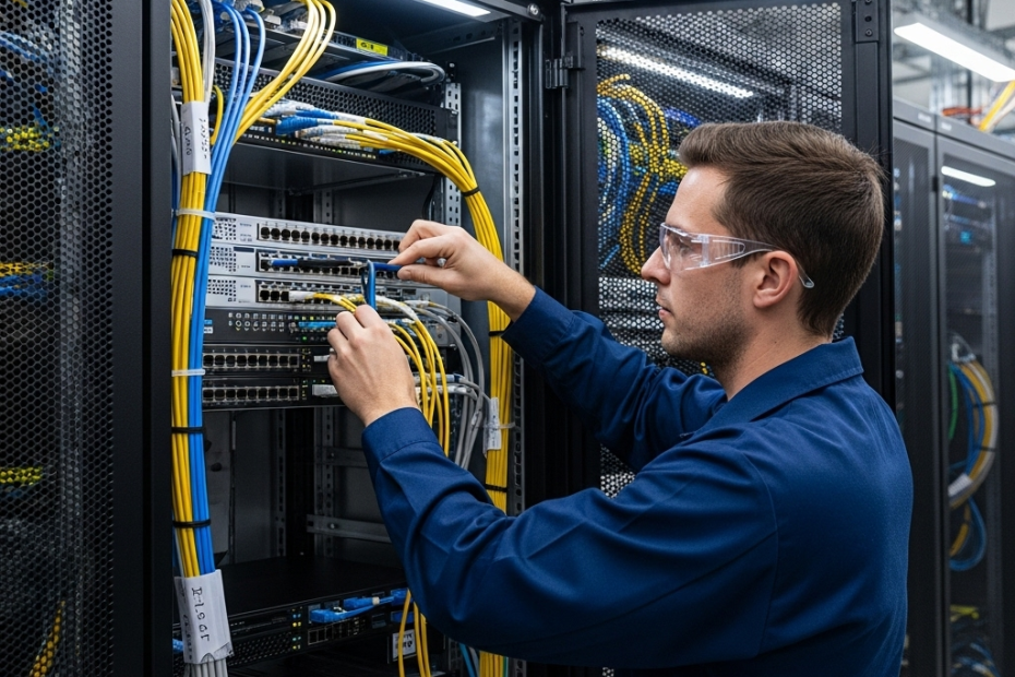 Rack Kabinet Kurulumu 12 Rack Kabinet Kurulumu