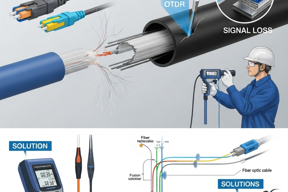 Fiber Kablo Sinyal Kaybı Çözümü