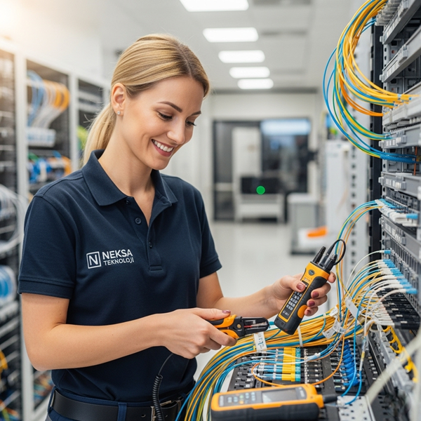 Fiber Optik Sonlandırma Hizmeti 16 Fiber Optik Sonlandırma Hizmeti