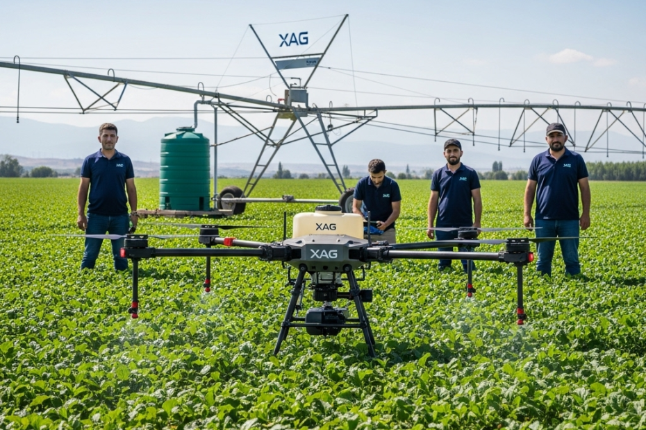 Türk Çiftçiler XAG Tarım Dronlarıyla Su Tasarrufunda Yeni Dönemi Başlatıyor 4 Türk Çiftçiler XAG Tarım Dronlarıyla Su Tasarrufunda Yeni Dönemi Başlatıyor