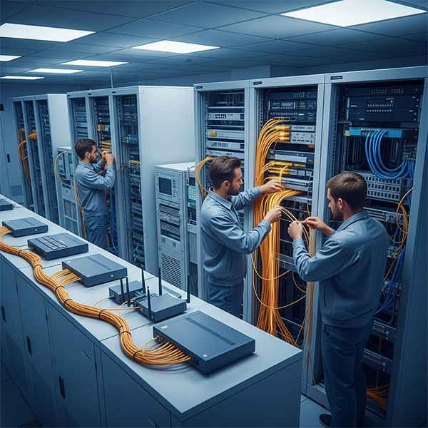 Fiber Optik, DSL Altyapı Kablolama